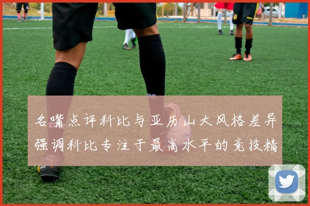 名嘴点评科比与亚历山大风格差异强调科比专注于最高水平的竞技精神